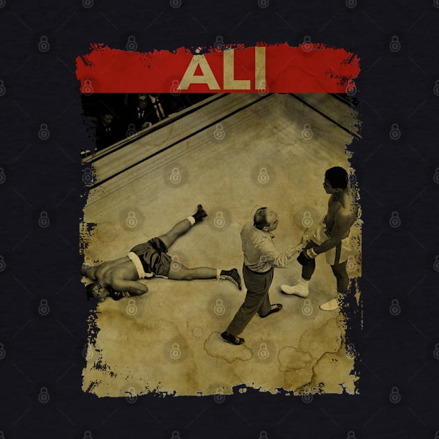 TEXTURE ART- Muhammad Ali - RETROSTYLE by ZiziVintage